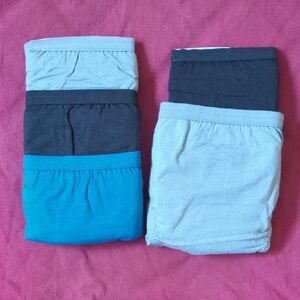 Set of Blue and Black Boxer Briefs